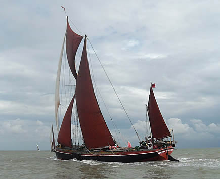 Thames Barge Repertor from Harwich