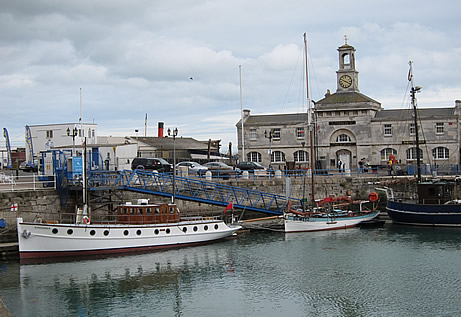 Ramsgate Maritime Museum with Betty in front
